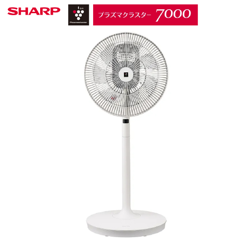 シャープ SHARP リビング扇風機 DCモーター搭載 ホワイト PJ