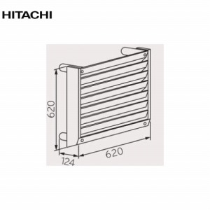 [GARp OjbgKCh  HITACHI [SP-HK-6] 620~620~s124mm O@p