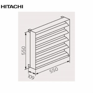 [GARp OjbgKCh  HITACHI [SP-HK-8] 550~550~s109mm O@p