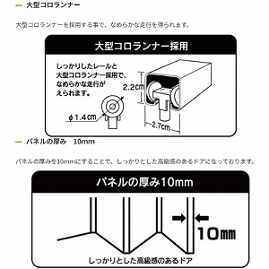 plhA NA CREA 201`220cm [CREADOOR201-220] ^i[ősQ pl10mm tlX [J[