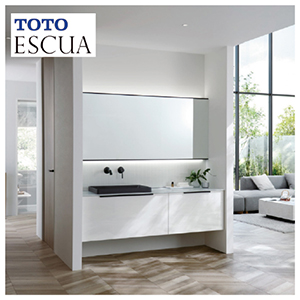 ʉϑ GXNA Ԍ1650mm TOTO [ESCUA01] ~[ʋ(E㉺ԐڏƖEF@\t) Zbgv [J[