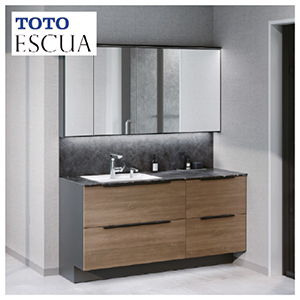 ʉϑ GXNA Ԍ1500mm TOTO [ESCUA02] ~[Lrlbglʋ(㉺ChƖEF@\t) Zbgv [J[