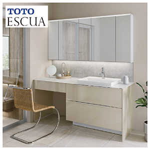 ʉϑ GXNA Ԍ1670mm TOTO [ESCUA03] ~[Lrlbgܖʋ(E㉺ChƖEF@\t) Zbgv [J[