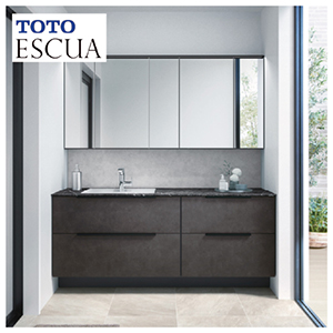 ʉϑ GXNA Ԍ1650mm TOTO [ESCUA08] ~[Lrlbgܖʋ(ハChƖ) Zbgv [J[