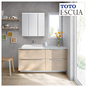 ʉϑ GXNA Ԍ1350mm TOTO [ESCUA13] ~[LrlbgOʋ(ハChƖ) Zbgv [J[