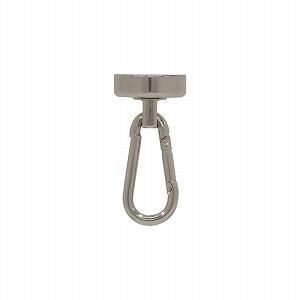 ���p�r���̓}�O�l�b�g �J���r�i�^�C�v25mm 10���� [TMCT-25-10] �V���o�[ �l�I�W������ �t�b�N��360�x��]�� �I�t�B�X �L�b�`�� �K���[�W FIRSTPRO ����