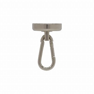 ���p�r���̓}�O�l�b�g �J���r�i�^�C�v32mm 10���� [TMCT-32-10] �V���o�[ �l�I�W������ �t�b�N��360�x��]�� �I�t�B�X �L�b�`�� �K���[�W FIRSTPRO ����