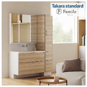 ���ʉ��ϑ� �t�@�~�[���@�Ԍ�130mm �^�J���X�^���_�[�h [Famile11] �n�C�o�b�N�J�E���^�[ �l���嗝��(����)�N���X�^���z���C�g �Z�b�g�v����