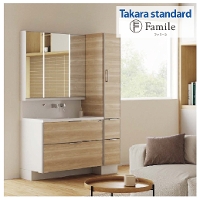 ���ʉ��ϑ� �t�@�~�[���@�Ԍ�130mm �^�J���X�^���_�[�h [Famile11] �n�C�o�b�N�J�E���^�[ �l���嗝��(����)�N���X�^���z���C�g �Z�b�g�v����