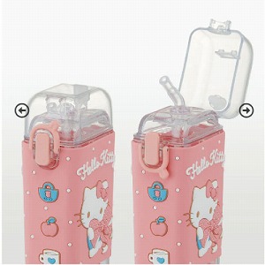 �X�N�G�A�X�g���[�{�g��S �����v�b�V�� 260ml �n���[�L�e�B �r�b�O���{�� �T�����I �X�P�[�^�[ Skater [4973307699818] PSQ3ST