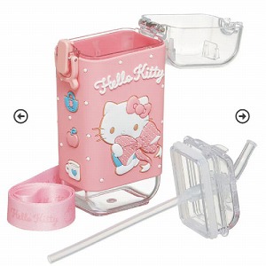 �X�N�G�A�X�g���[�{�g��S �����v�b�V�� 260ml �n���[�L�e�B �r�b�O���{�� �T�����I �X�P�[�^�[ Skater [4973307699818] PSQ3ST