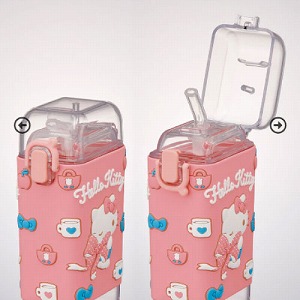 �X�N�G�A�X�g���[�{�g��M �����v�b�V�� 450ml �n���[�L�e�B �r�b�O���{�� �T�����I �X�P�[�^�[ Skater [4973307699825] PSQ5ST