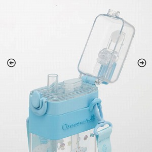 �X�N�G�A2WAY�{�g�� 600ml �X�g���[ ������ �V�i�����[�� �r�b�O���{�� �T�����I �X�P�[�^�[ Skater [4973307699832] PSQW6