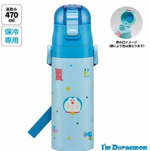 ���y�ʃR���p�N�g���b�N�t�����v�b�V���_�C���N�g�X�e�����X�{�g�� 470ml I'm Doraemon �M���K�� �h�������� �X�P�[�^�[ Skater [4973307688874] SDC4
