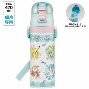 ���y�ʃR���p�N�g���b�N�t�����v�b�V���_�C���N�g�X�e�����X�{�g�� 470ml �|�P�b�g�����X�^�[  �|�P���� �X�P�[�^�[ Skater [4973307710551] SDC4