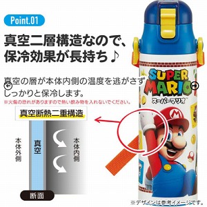 ���y�ʃR���p�N�g���b�N�t�����v�b�V���_�C���N�g�{�g�� 580ml �X�[�p�[�}���I23 �X�P�[�^�[ Skater [4973307622397] SDC6N