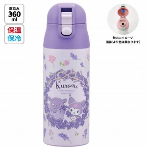 ���y�ʃR���p�N�g���b�N�t�����v�b�V���X�e�����X�}�O�{�g�� 360ml �N���~ �t�����[���[�X �T�����I �X�P�[�^�[ Skater [4973307656101] SDPC4