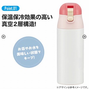 ���y�ʃR���p�N�g���b�N�t�����v�b�V���X�e�����X�}�O�{�g�� 360ml �V�i�����[�� �p�X�e���r�r�b�g �T�����I �X�P�[�^�[ Skater [4973307721410] SDPC4