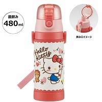 3D���b�N�t�����v�b�V���_�C���N�g�{�g�� 480ml �n���[�L�e�B ����^�C�� �T�����I �X�P�[�^�[ Skater [4973307482403] SDPV5