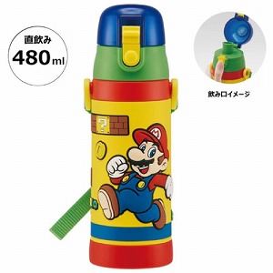 3D���b�N�t�����v�b�V���_�C���N�g�{�g�� 480ml �X�[�p�[�}���I �X�P�[�^�[ Skater [4973307489037] SDPV5