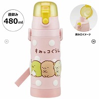 3D���b�N�t�����v�b�V���_�C���N�g�{�g�� 480ml ���݂��R���炵 �X�P�[�^�[ Skater [4973307482410] SDPV5