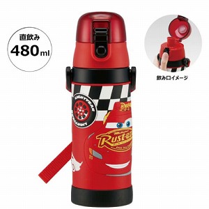 3D���b�N�t�����v�b�V���_�C���N�g�{�g�� 480ml �J�[�Y �f�B�Y�j�[ �X�P�[�^�[ Skater [4973307483615] SDPV5