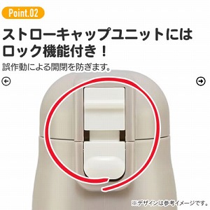 �q���p2WAY�{�g�� �R�b�v���X�g���[ 400ml/350ml ���܂̃v�[���� �X�P�[�^�[ Skater [4973307572494] SKCP3