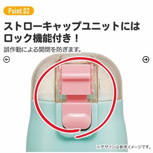 �q���p2WAY�{�g�� �R�b�v���X�g���[ 400ml/350ml �v�����Z�X25 �f�B�Y�j�[ �X�P�[�^�[ Skater [4973307690105] SKCP3