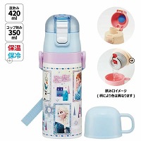 �q���p2WAY�{�g�� �R�b�v�������� 350ml/420ml �A�i�Ɛ�̏���23 �f�B�Y�j�[ �X�P�[�^�[ Skater [4973307628481] SKDC3