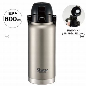 �n���h���t�����v�b�V���_�C���N�g�{�g��800ml �V���o�[ �X�P�[�^�[ Skater [4973307596728] STD8H