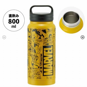 �X�N�����[�n���h���t�}�O�{�g��800ml MARVEL �}�[�x�� �X�P�[�^�[ Skater [4973307575723] STSC8