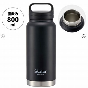 �X�N�����[�n���h���t�}�O�{�g��800ml �u���b�N �X�P�[�^�[ Skater [4973307579219] STSC8