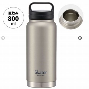 �X�N�����[�n���h���t�}�O�{�g��800ml �V���o�[ �X�P�[�^�[ Skater [4973307579226] STSC8