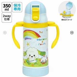 2WAY���y�ʃX�g���[�X�e�����X�}�O350ml ���Ȃ����Ȃ��΂����I25 �X�P�[�^�[ Skater [4973307696633] STWM3N