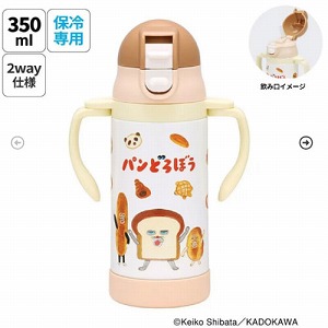 2WAY���y�ʃX�g���[�X�e�����X�}�O350ml �p���ǂ�ڂ� �X�P�[�^�[ Skater [4973307701443] STWM3N