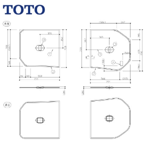 ���C�ӂ� �g�݂ӂ� �o�X���[�� ��ʗ����p 2����E��ӂ� 1650�p TOTO [EKK81059WL3]�[���Q�T��