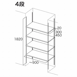���I�Z�b�g A�^�C�v ���ǂ��� 4�iD450 [KTA4D4-S-LW-A] �A�[�g�����o�[(�V�F���z���C�g)�{�V���v���A���~�I���Z�b�g ��C�v���C�E�b�h