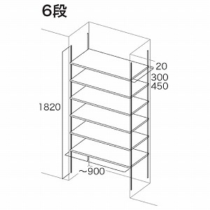 ���I�Z�b�g A�^�C�v ���ǂ��� 6�iD450 [KTA6D4-S-LW-A] �A�[�g�����o�[(�V�F���z���C�g)�{�V���v���A���~�I���Z�b�g ��C�v���C�E�b�h