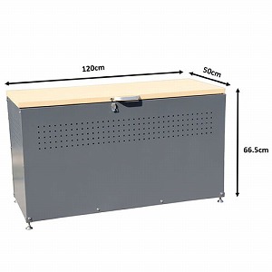 �_�X�g�{�b�N�X W1200�~D500�~H665 �ؖځ~�u���b�N [DBW-120BK] �G�A�[�_���p�[ �ʋC���m�� �����t �J���X�΍� �_�C�}�c �@�l�l���� ���[�J�[����