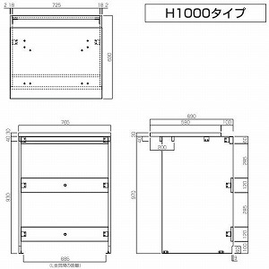 ���������p�� ���킢����H1000PLAN �Ԍ�765mm �匚 DAIKEN [KAWAITANA1dg-tyoku] �S�@��Ή� �_�[�N�O���[ ���������p�V�� �Ж؂悯�d�l ����n�� ���[�J�[����
