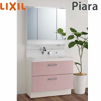 ���ʉ��ϑ� �s�A�� �Ԍ�900mm ���N�V�� LIXIL [lixilpiara08] 3�ʋ� LED�Ɩ� �t���X���C�h�^�C�v �X���[�L�[�s���N 4�g���z�� ���[�J�[����