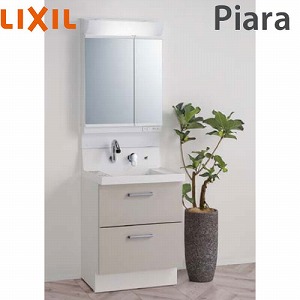 ���ʉ��ϑ� �s�A�� �Ԍ�600mm ���N�V�� LIXIL [lixilpiara11] 2�ʋ� LED�Ɩ� �t���X���C�h�^�C�v �X���[�L�[�O���[ 4�g���z�� ���[�J�[����