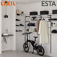 ���ʉ��ϑ� �G�X�^ �Ԍ�680mm�L�����@(�ǊԐ��@)690mm LIXIL ���N�V�� [esta01] �x�b�Z�����^�C�v �V���R���I�[�N 4�g���z�� ���[�J�[����