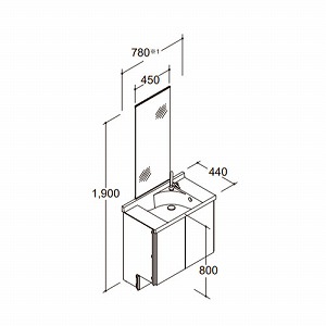 ���ʉ��ϑ� �G�X�^ �L�����@(�ǊԐ��@)780mm LIXIL ���N�V�� [esta05] �{�E����́E�V�X�e���^�C�v �N���G���J(�������F) 4�g���z�� ���[�J�[����