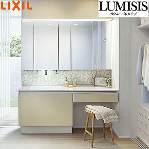 ���ʉ��ϑ� LUMISIS ���~�V�X �{�E����̃^�C�v �Ԍ�1650mm ���N�V�� LIXIL [lumisis02] 5�ʋ� �Z�b�g�v���� 4�g���Ԕz�� ���[�J�[����