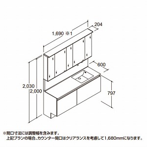 ���ʉ��ϑ� LUMISIS ���~�V�X �{�E����̃^�C�v �L�����@(�ǊԐ��@)�Ԍ�1690mm ���N�V�� LIXIL [lumisis03] 5�ʋ� �Z�b�g�v���� 4�g���Ԕz�� ���[�J�[����