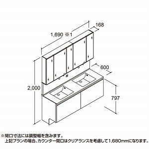 ���ʉ��ϑ� LUMISIS ���~�V�X �{�E����̃^�C�v �L�����@(�ǊԐ��@)�Ԍ�1690mm ���N�V�� LIXIL [lumisis06] 5�ʋ� �Z�b�g�v���� 4�g���Ԕz�� ���[�J�[����