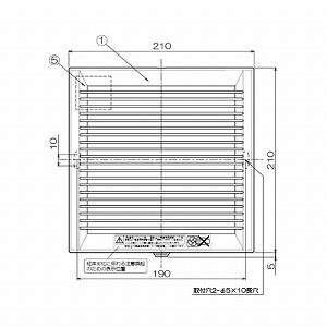 �p�C�v�p�t�@�� �����r�C�p �X�^���_�[�h �p�C�v�a��150 AC100V [PFS2-150] �X�C�b�`�ʔ� �i�q�p�l�� �z���C�g ���{�Y�� ���[�J�[����