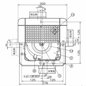 �V��p���C�� �啗�� �p�C�v�a��100 �J��225�`240mm�p AC100V [TK-225R3L2] 3���������C �V���b�R�t�@�� �i�q�p�l�� �z���C�g ���{�Y�� ���[�J�[����