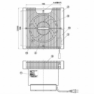 �����p���C�� �v���y���t�@�� �ǖʎ�t��p AC100V [TK-18] �����Ђ��X�C�b�`�t �A�����V���b�^�[ ���{�Y�� ���[�J�[����